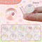 24 Pack Mini Squishy Fidget Toys with Keychains, Cute Stress Relief Sensory Squeeze Toys Bulk, Party Favors, Goodie Bag Stuffers, Classroom & Holiday Gift Set